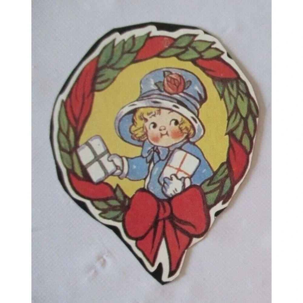 NWT 1985 Dolly‎ Dingle Merry Christmas Gift Tags 12 (6 Diff) Merrimack Pub. Co.